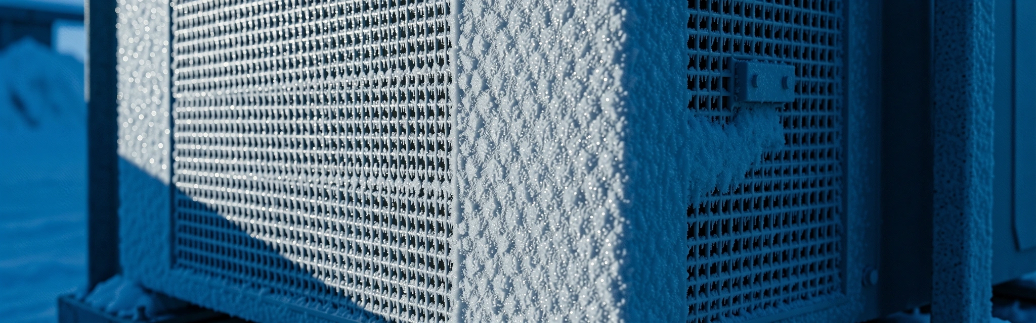 Industrial HVAC equipment detail